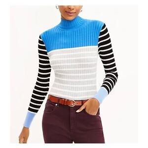 LOFT Mock Neck Sweater